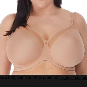 Elomi Smooth Banded Bra 42 DDD
